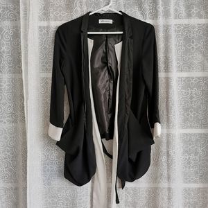 Black & White Blazer